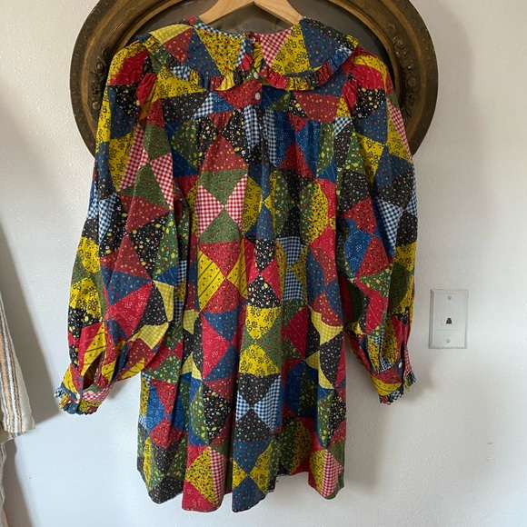 Doen Adalina Patchwork Babydoll Dress - Picture 5 of 7